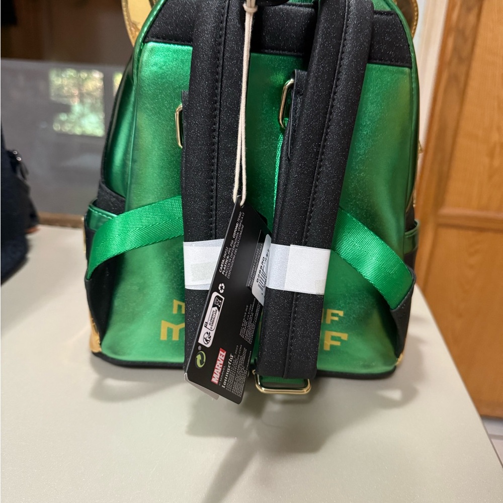 Marvel Loungefly Loki Backpack - Picture 3 of 4
